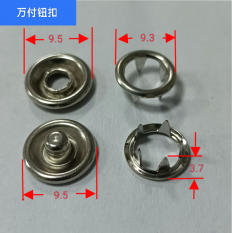 9.5 Stainless steel hollow long claw five claw buckle